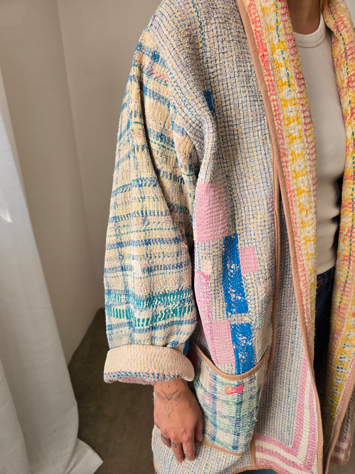 Long Kantha Jacket