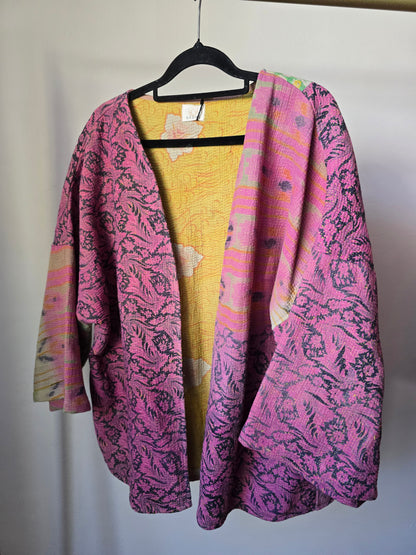 Kimono Kantha Jacket