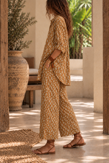 Resort Wide Leg Pant