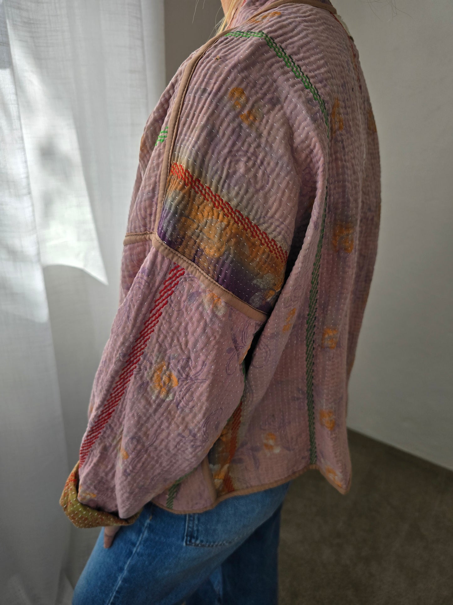 Short Kantha Jacket