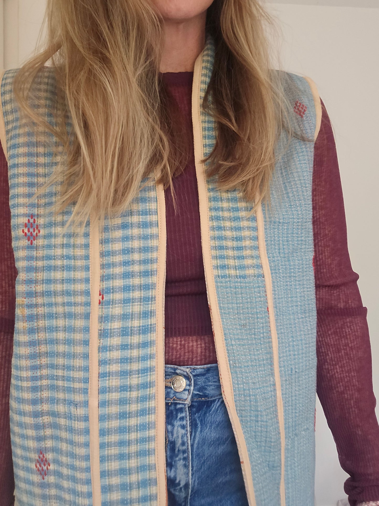 Kantha Vest
