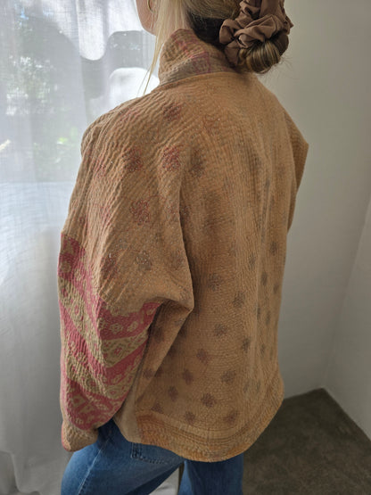 Short Kantha Jacket