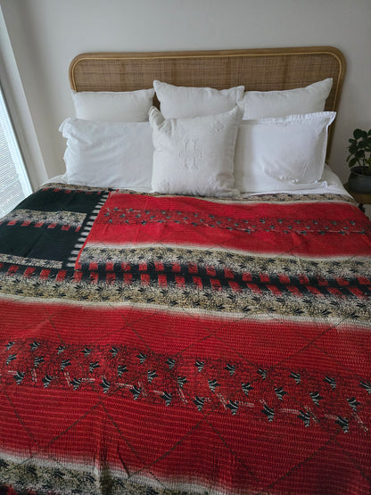 Vinatge Kantha Throw