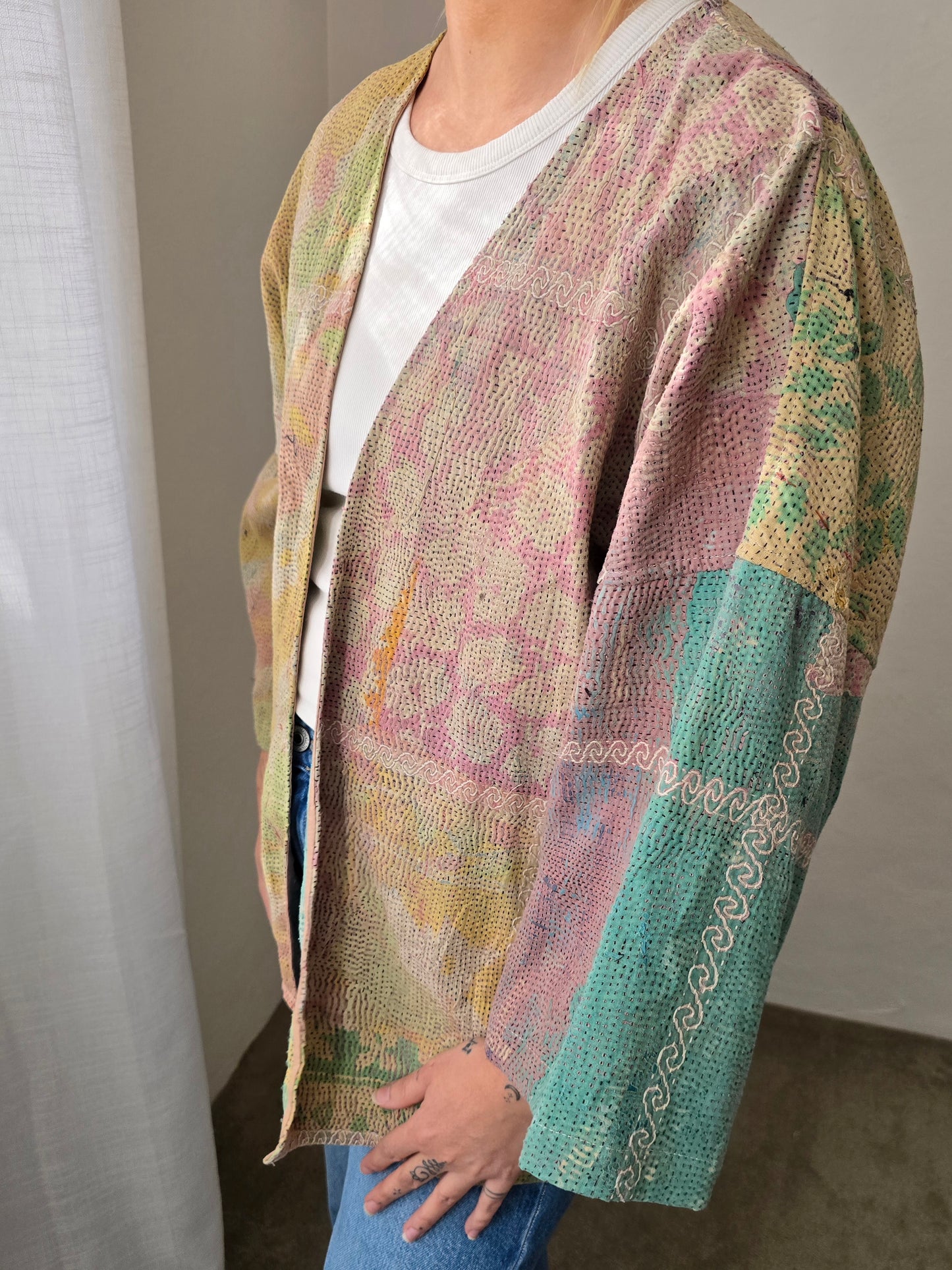 Kimono Kantha Jacket