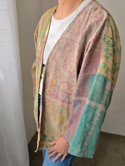 Kimono Kantha Jacket