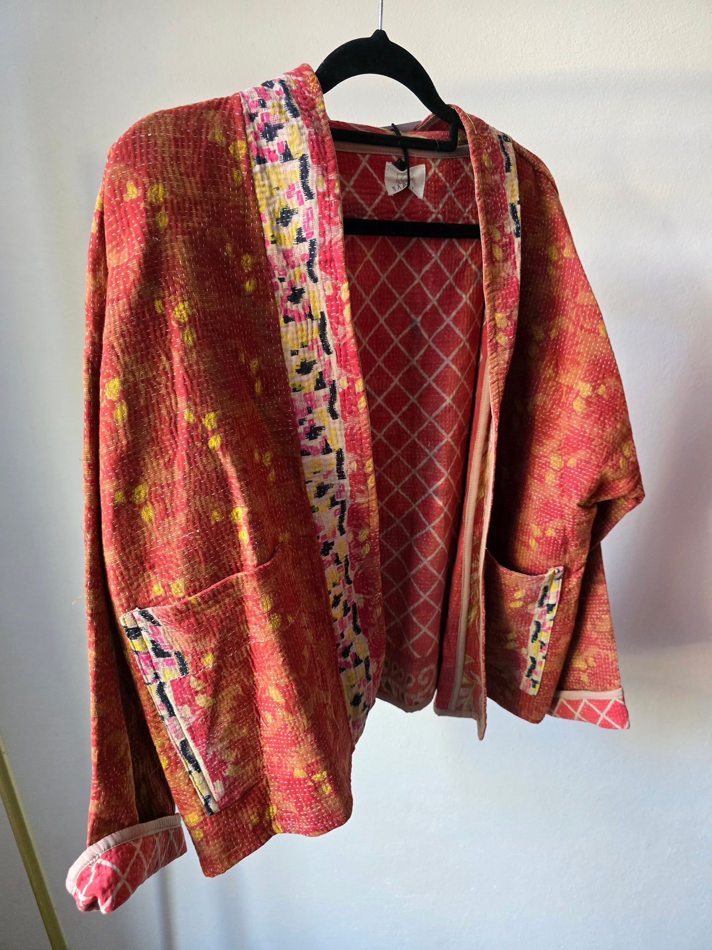 Short Kantha Jacket