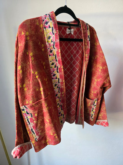 Short Kantha Jacket