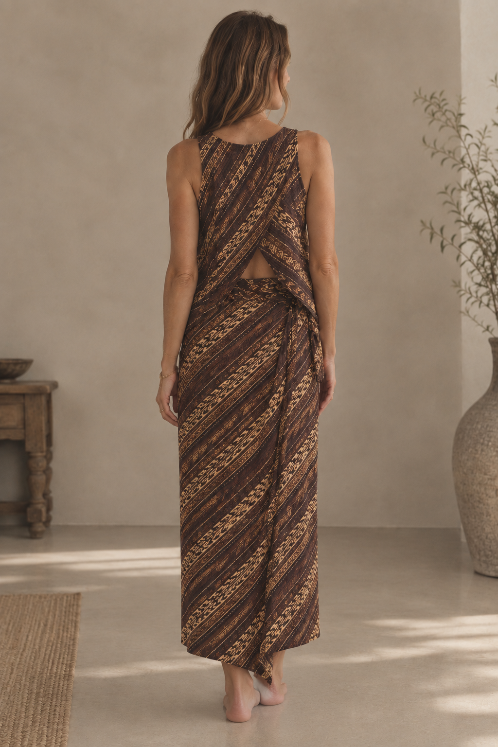 Traditional Batik Wrap skirt
