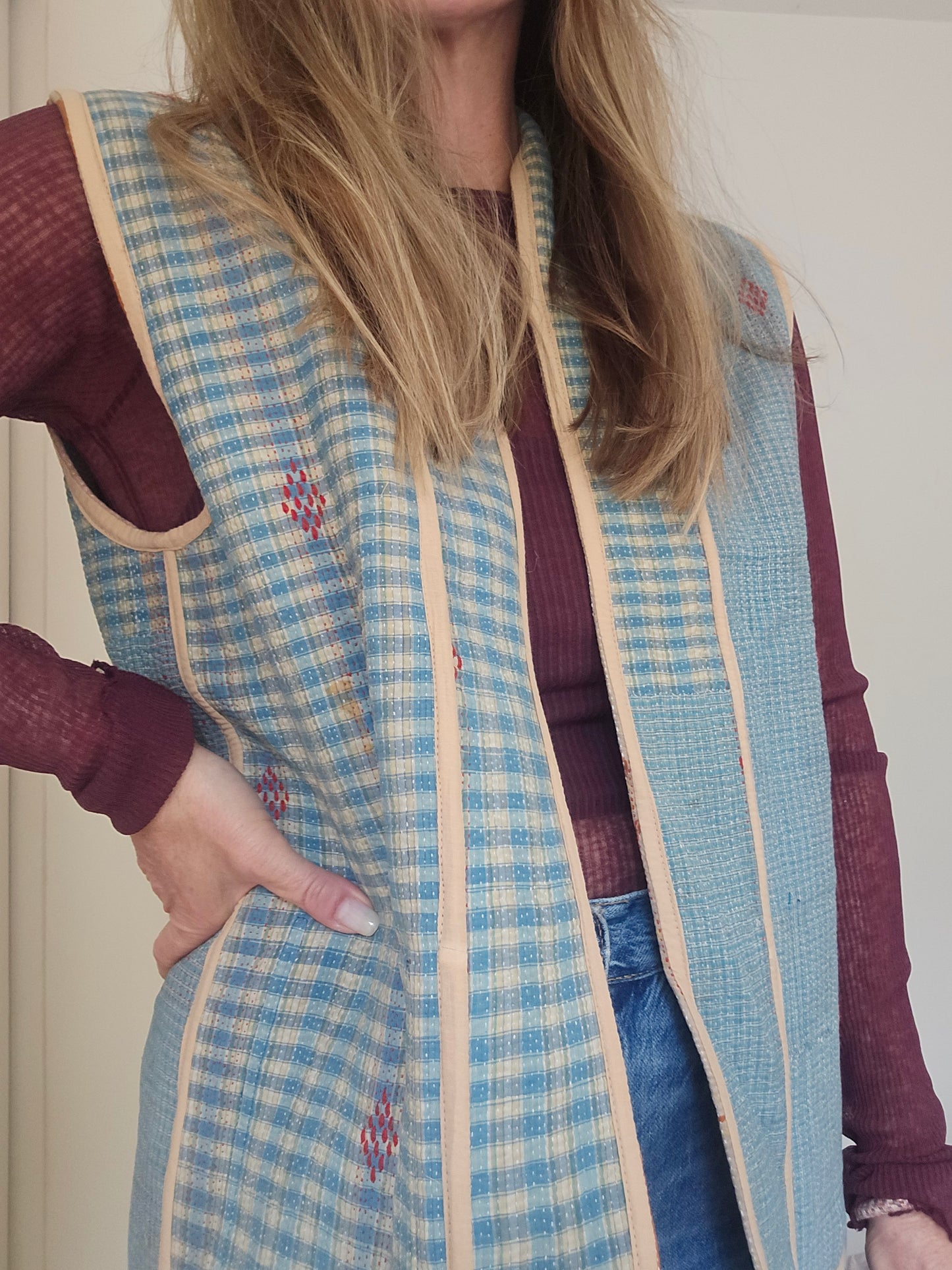 Kantha Vest