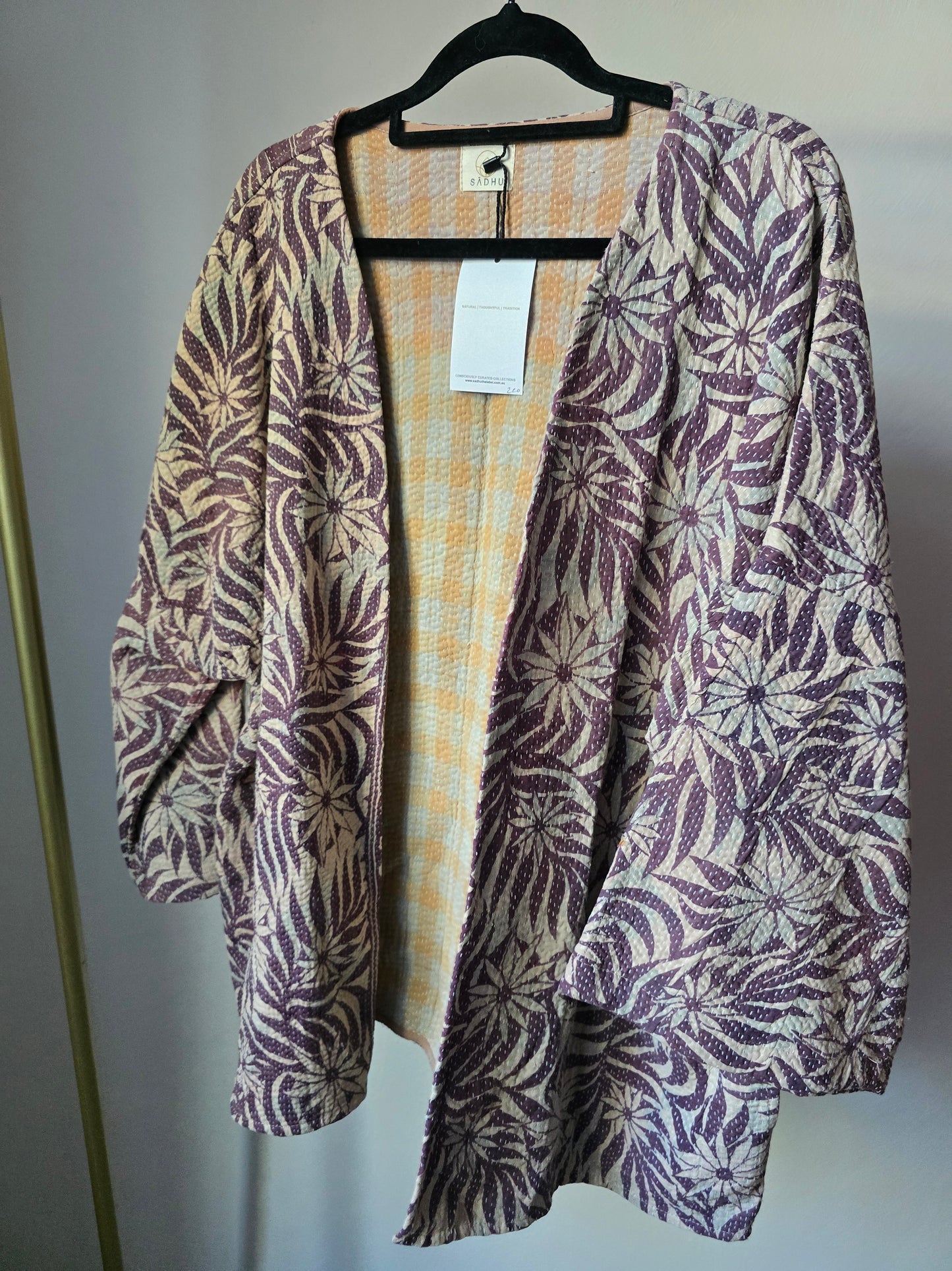 Kimono Kantha Jacket