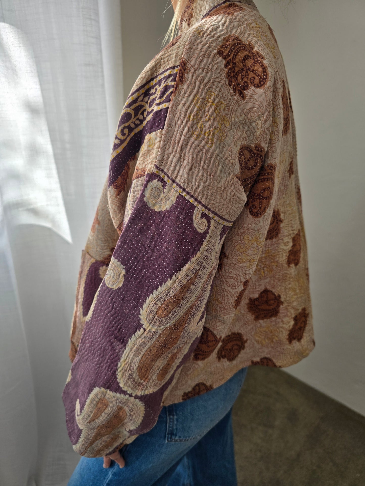 Short Kantha Jacket
