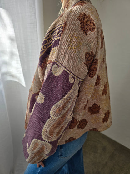 Short Kantha Jacket