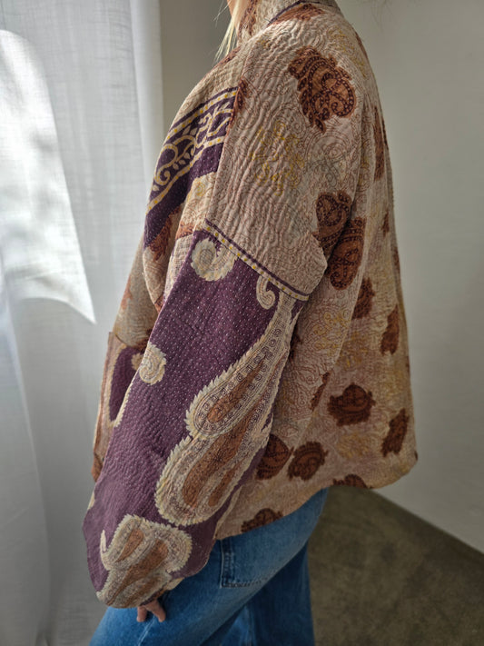 Short Kantha Jacket
